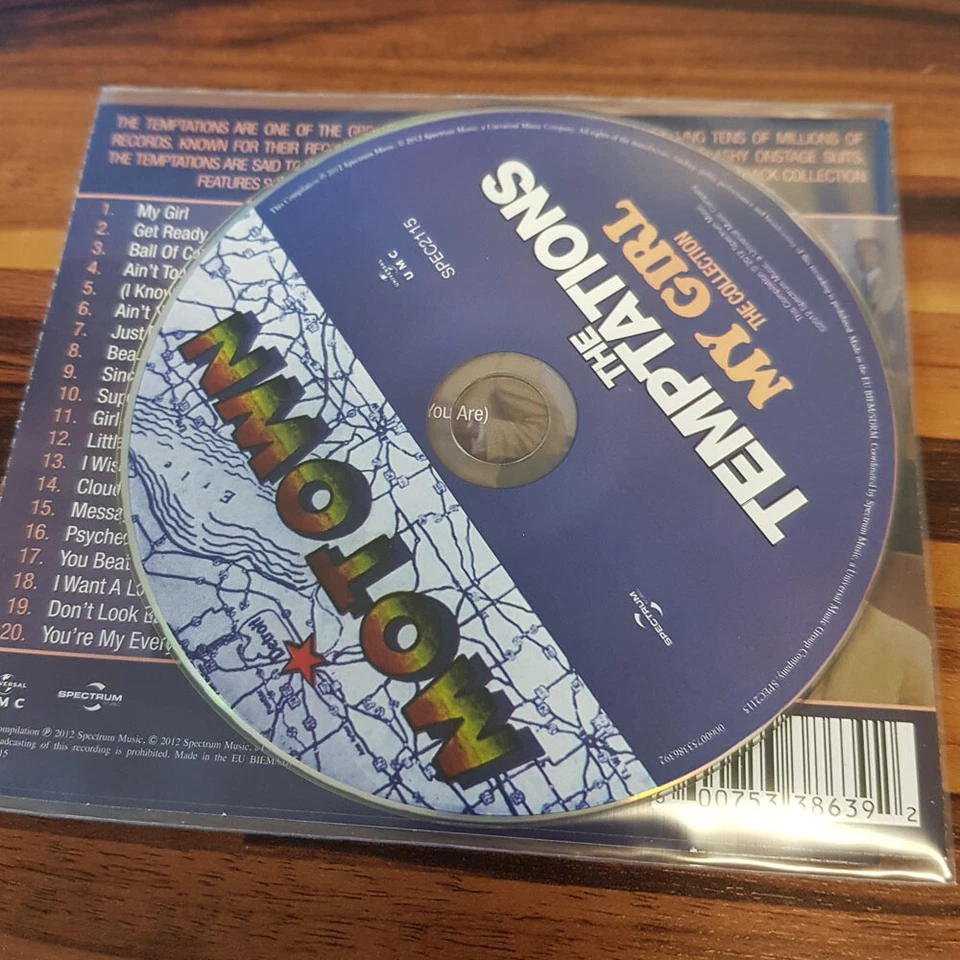 THE TEMPTATIONS: My Girl: The Collection > EX/VG+(CD) - Bild 2 von 2