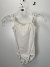 Motionwear White Children  s Leotard Size 8/10