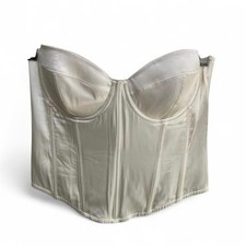 Fleur Du Mal hamptons bustier in Ivory size M...