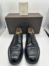 Churches Men’s Grafton 173 Black Derby Brogue