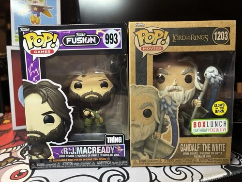 Lord of the Rings and The Thing Funko Pop Lot