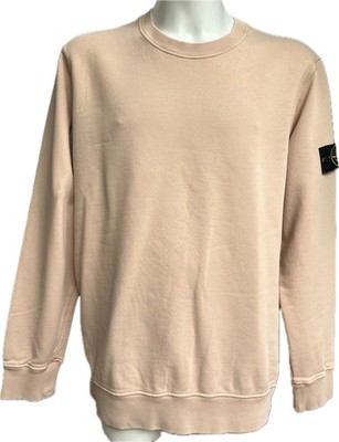 Stone Island Sweatshirt Herren XXL / 2XL Baumwolle Pullover Rosa Sweater Sweat