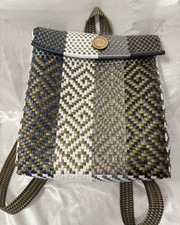 Maria Victoria Neutral Multicolored Backpack