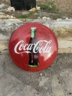 Vintage 1990 Coca-Cola Advertising Sign In Mint Condition