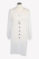 Michael Kors Damen Bademode Gr. 34 Weiß Badekleid Tunika Beachwear Sommer