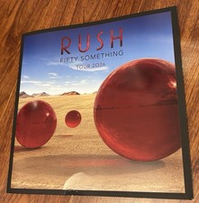 OFFICIAL RUSH  50 FIFTY SOMETHING 2026 TOUR BOOK PROGRAM L.A. FORUM PLEASE READ