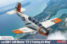 Academy Hobby 12361 USN T-34B Mentor VT-5 Training Air Wing 1/48