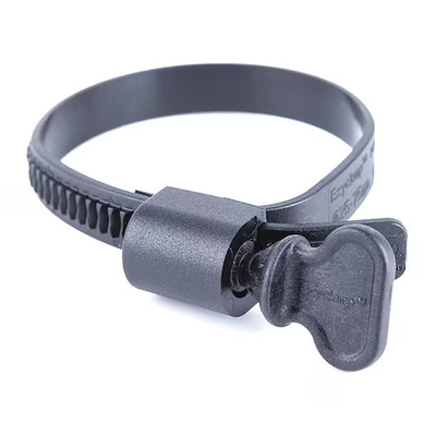 #ad Worm Gear Hose Clamp Plastic Hex Pk10 Pwd 13 75 Wg Pa66 Bk $13.59