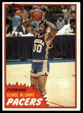 1981-82 Topps #MW92 George McGinnis