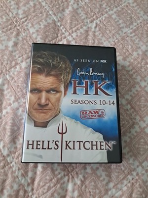 Hell's Kitchen Seasons 10-14 Box Set Raw & Uncensored DVDS 