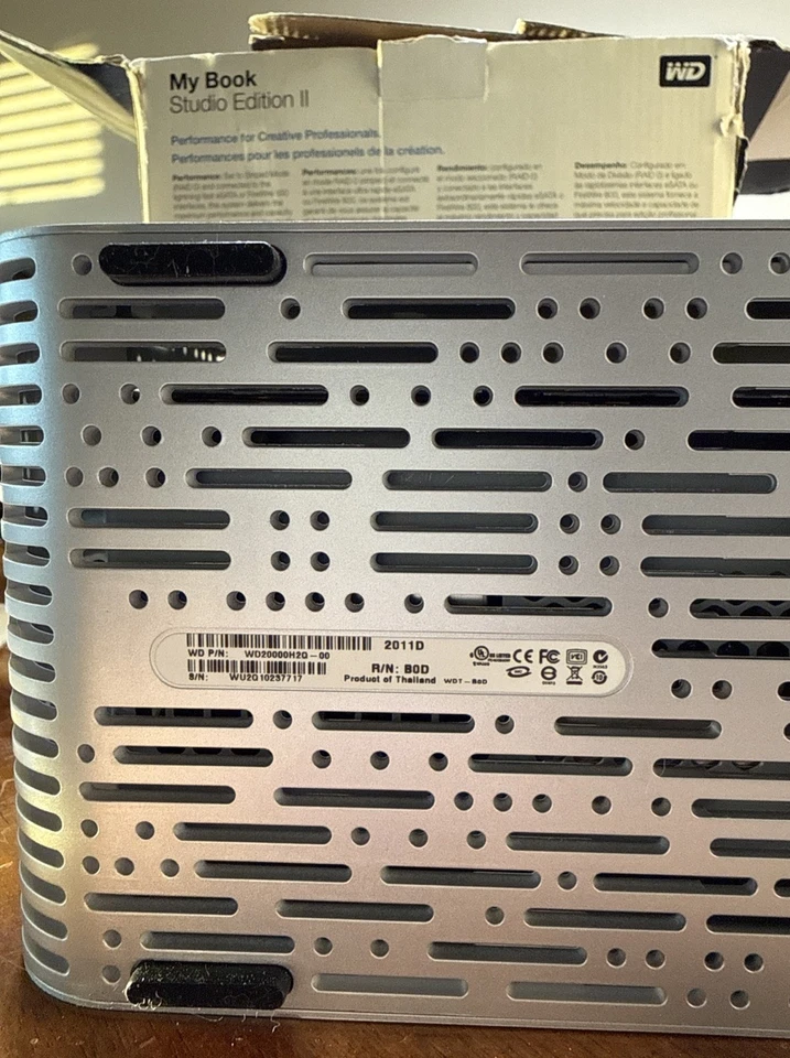 Western Digital My Book Studio Edition II 2TB External Hard Drive - Image 3 of 4