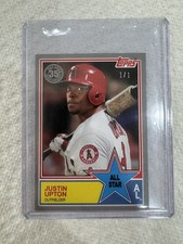 2018 Topps All Star - Justin Upton #83AS-30 Mini Platinum 1/1