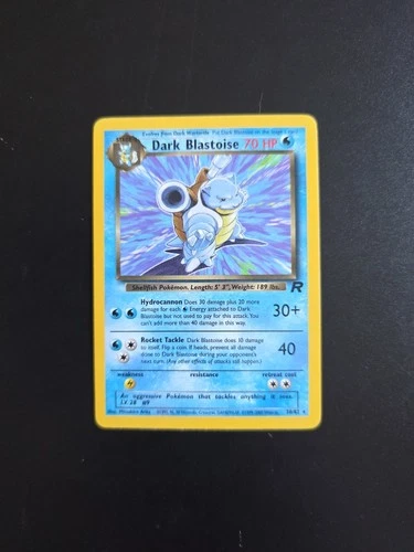 Dark Blastoise 20/82 NON Holo Pokemon TCG Team Rocket Set VERY LIGHT PLAY!!