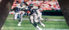 Eric Allen Philadelphia Eagles Inscriptions Signed 11x14 Autographed Photo COA