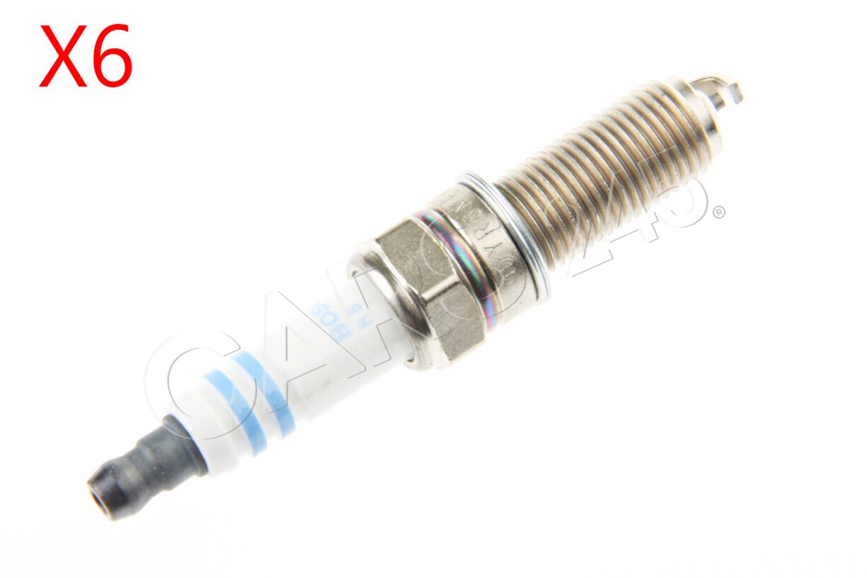 BOSCH Spark Plug 6 pcs For HYUNDAI I10 Accent IV 4 Sedan KIA RB PA 1.0-1.4L 10-