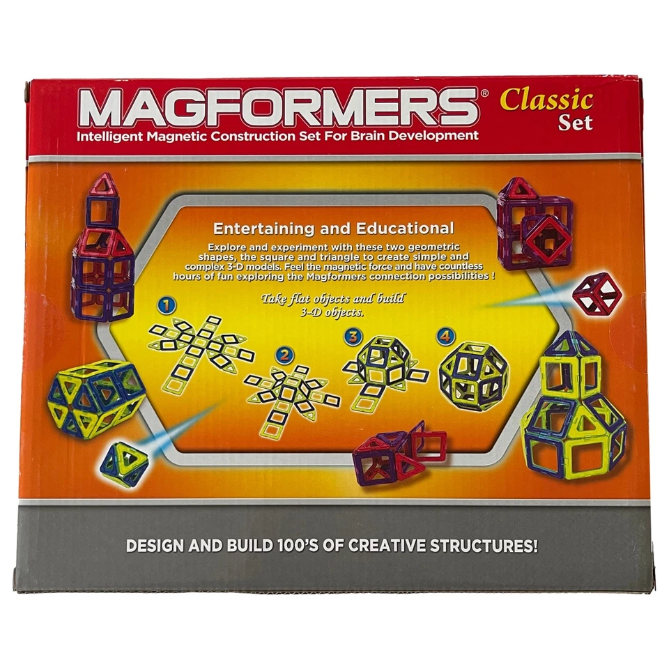 Magformers Classic 30 Piece Building Set (colors vary) - Image 2 of 3
