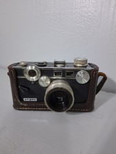 Argus C3 Rangefinder 35mm Brick Camera Cintar 50mm f/3.5 Leather Case Vintage