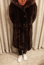 Pelliccia di Castorino con collo di Visone