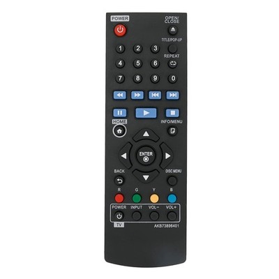 New Replaced Remote AKB73896401 for LG Blu-ray DVD Player BP300 BP340 BP350