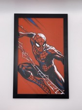 Spider-Man Marvel 3D Printed Wall Art Layered Textured 8x5 Room Decor Gift