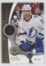 2021 Upper Deck SP Game Used 2005-06 Retro Rookies Gold 7/25 Taylor Raddysh 0c3