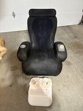 The Sharper Image iJoy Massage Chair And Sharper Image Heated Foot Massager