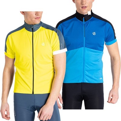 Dare 2b Mens Protraction II Reflective Lightweight Cycling Jersey