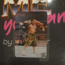 Edibas WWF WWE John Cena Lamin Cards 2006 Wrestling Trading Card
