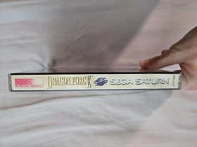 Dragon Force Working Designs Sega Saturn COMPLETE CIB FOAM MANUAL REG CARDBOARD 