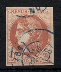 YV 40B dubious cancellation, not thinned, 4 margins, price 330 euros (DT157)
