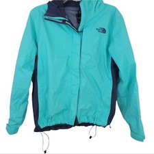 The North Face Hooded Jacket Nylon Women Medium Coat with Hyvent