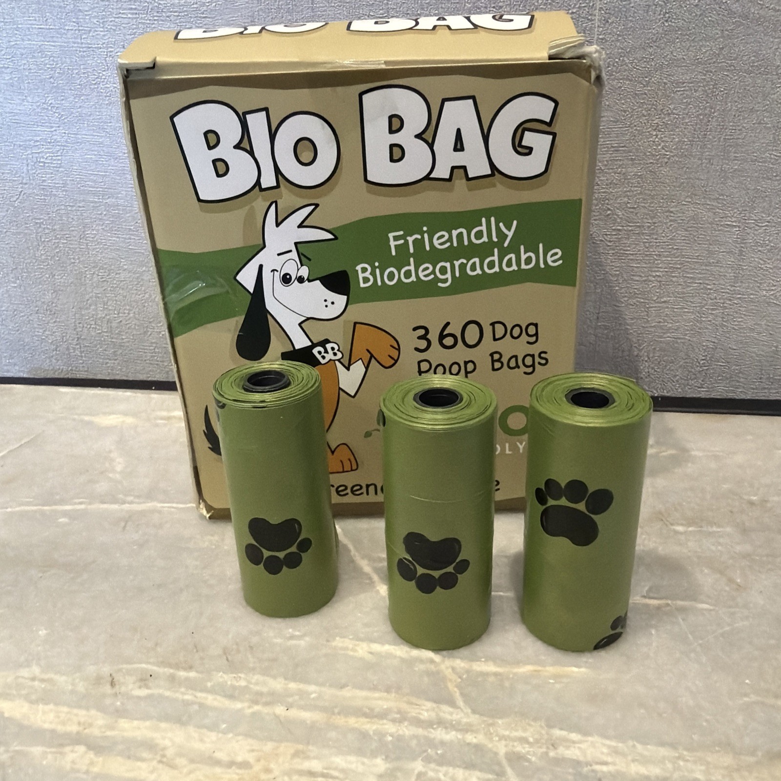 Dog Poo Bags Bio Bag Dog Waste Bags Biodegradable 20 Packs Eco Friendly 360 Bags