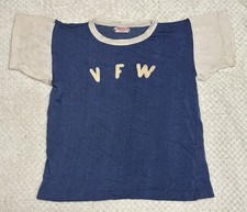 1940s/1950s Wilton Durene Sports Shirt Jersey Rayon Cotton Size XSmall XS