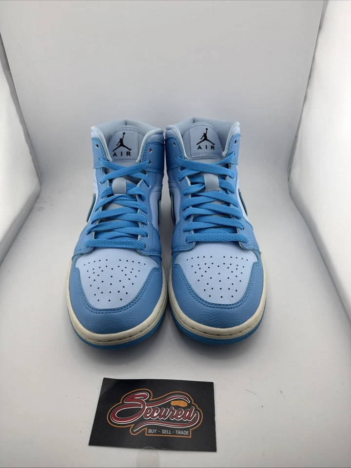 Talla 8W/6.5Y- Air Jordan 1 SE Mid Ice Blue W Foto 2 de 4