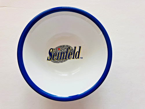 Breakfast With Seinfeld Cereal Bowl 91355 Selandia Vintage Kellogg's Promo