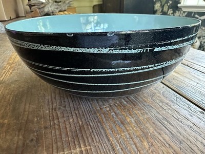 Grete Prydz Kittelsen Cathrineholm Saturn bowl enamel vtg estate