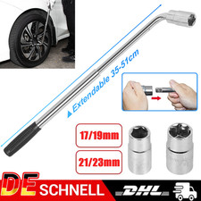 Radmutterschlüssel Steck-schlüssel Teleskop Radschlüssel Radkreuzschlüssel DHL