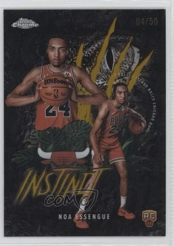 2025 Topps Chrome Noa Essengue Refractors Gold (RAW)