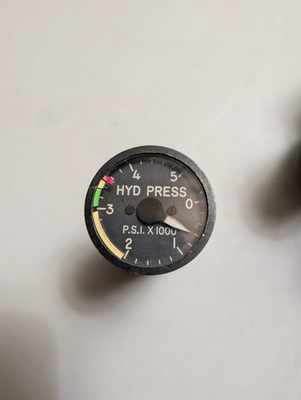 #ad #ad Bendix Corporation Hydraulic Pressure Indicator Flight Gauge 25502 A23A 7 A $75.00