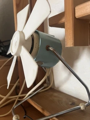 kleiner Ventilator Lüfter 50er 60er vintage Tischventilator - Bild 1 von 2