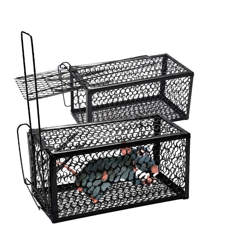 USA Mouse Trap Rat Trap Rodent Trap Live Catch Cage, Easy to Set Up and Reuse
