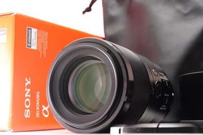 Sony FE 90mm F/2.8 Macro G OSS SEL90M28G Lens for Sony E mount -Near Mint- #1399
