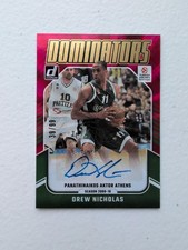 2024-25 Panini Donruss Euroleague DREW NICHOLAS Dominators Auto Red /99