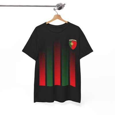 Portugal Soccer T-Shirt, Portuguese Flag Soccer 2026 Jersey Style Shirt 