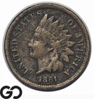 1861 Indian Head Cent Penny, Civil War Issue