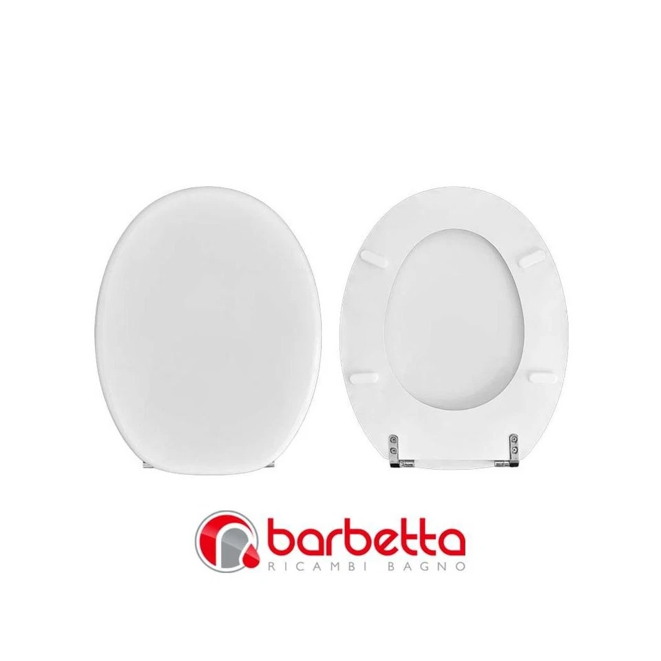 SEDILE COPRIWATER COMPATIBILE POZZI GINORI PIEMONTESINA DUO BIANCO - Immagine 4 di 4