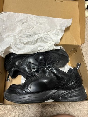 NIKE Martine Rose x Air Monarch IV Triple Black 9.5 Men AT3147-001