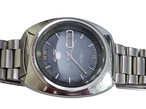 Vintage Seiko Automatic Date Day Dial Wrist Watch  S494