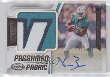2018 Certified Freshman Fabric Signatures Mirror 203/499 Kalen Ballage Auto 0b2