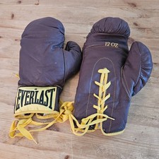 Everlast Vintage Boxing Gloves   70 s Officia...